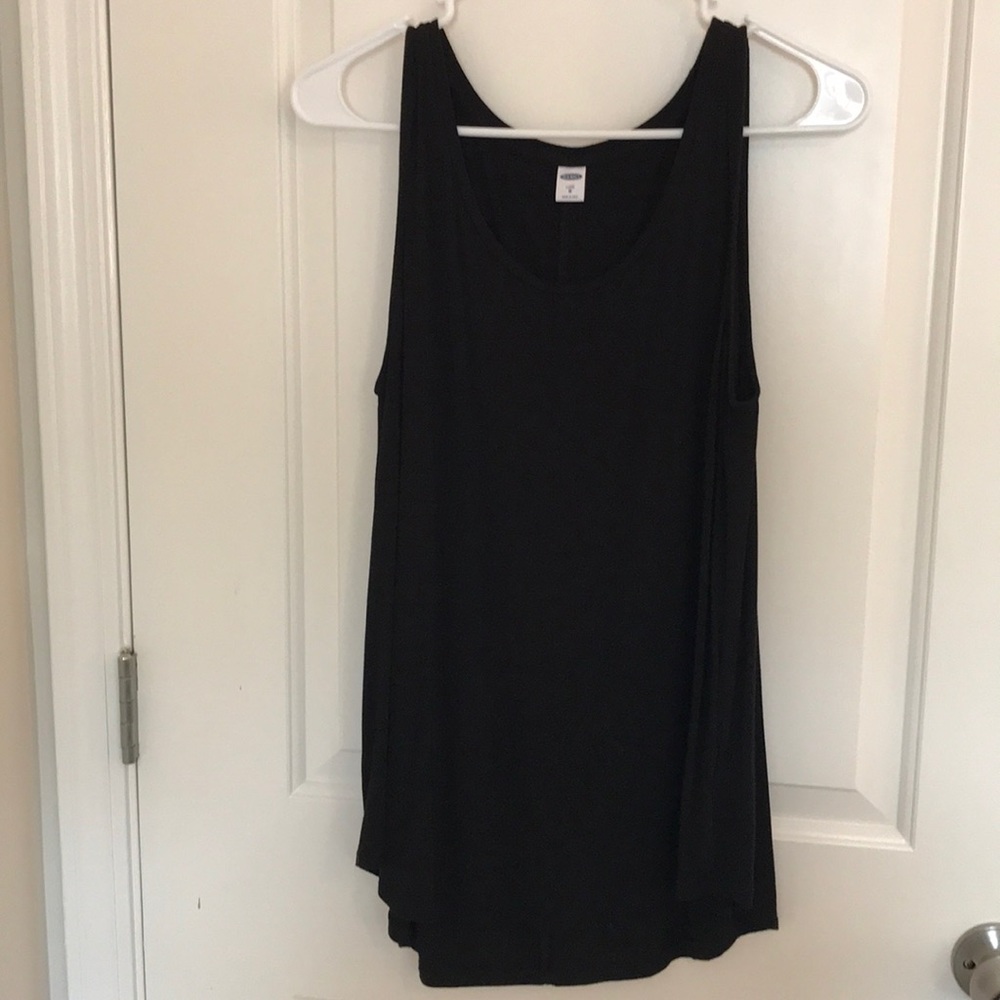 Black Old Navy luxe tank top